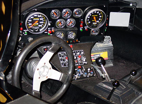 Keaton Batmobile Cockpit Dashboard