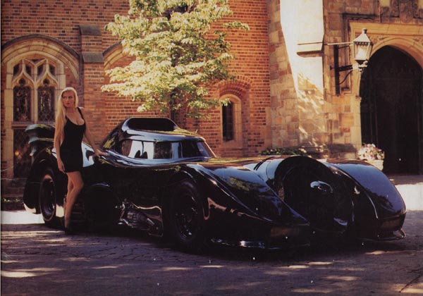 The original 1989 batmobile in its full glory